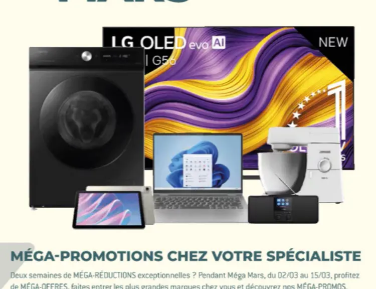 Offre: LG OLED evo AI G56