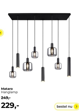 Aanbieding: Mataro Hanglamp