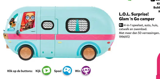 Aanbieding: Glam 'n Go camper