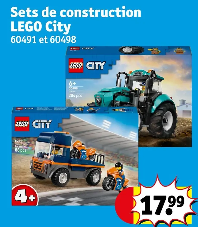 Offre: Sets de construction City