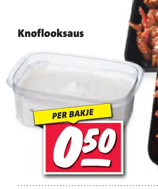 Aanbieding: Knoflooksaus