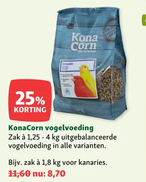 Aanbieding: KonaCorn vogelvoeding