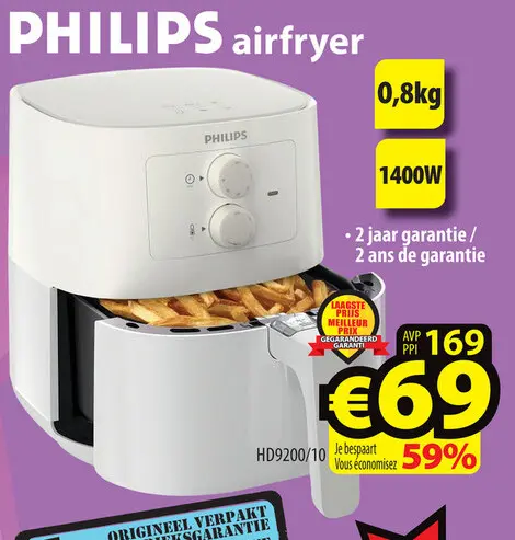Promotie: airfryer