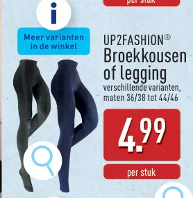 Aanbieding: Broekkousen of legging