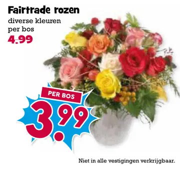 Aanbieding: Fairtrade rozen