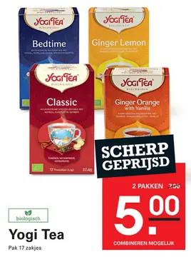 Aanbieding: Yogi Tea