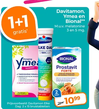 Aanbieding: Davitamon, Ymea en Bional