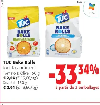 Offre: TUC Bake Rolls