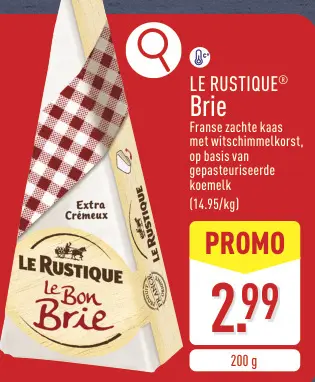Promotie: LE RUSTIQUE® Brie