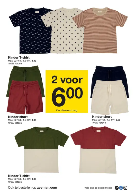 Promotie: Kinder T-shirt