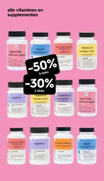 Aanbieding: vitamines en supplementen
