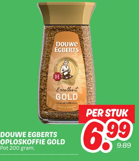 Oploskoffie gold