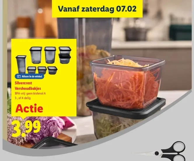 Aanbieding: Vershoudbakjes