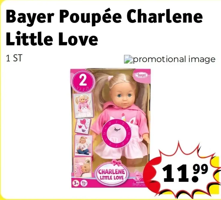 Offre: Poupée Charlene Little Love