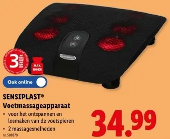 Promotie: Voetmassageapparaat