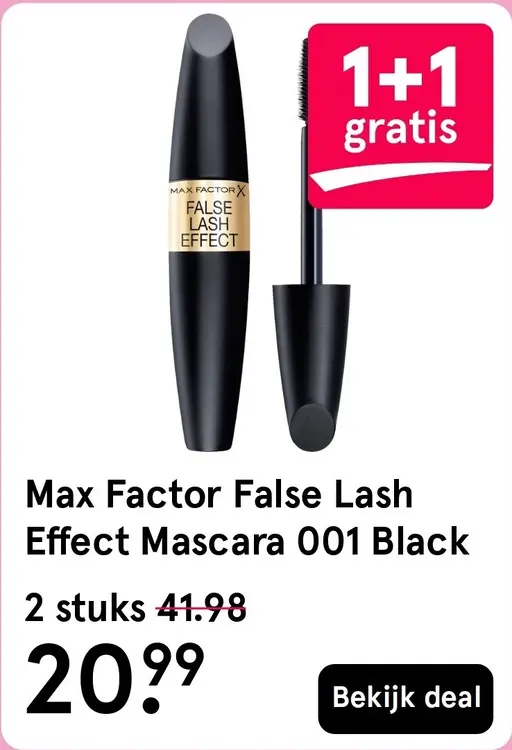 Aanbieding: False Lash Effect Mascara 001 Black
