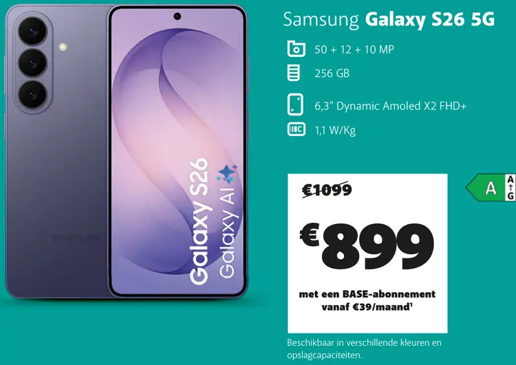 Promotie: Galaxy S26 5G