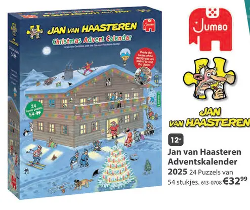 Aanbieding: Puzzel Jan Van Haasteren Advent Calendar 2025