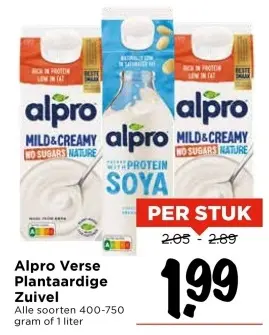 Aanbieding: Verse Plantaardige Zuivel