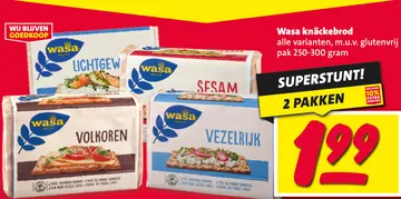 Aanbieding: Wasa knäckebrod