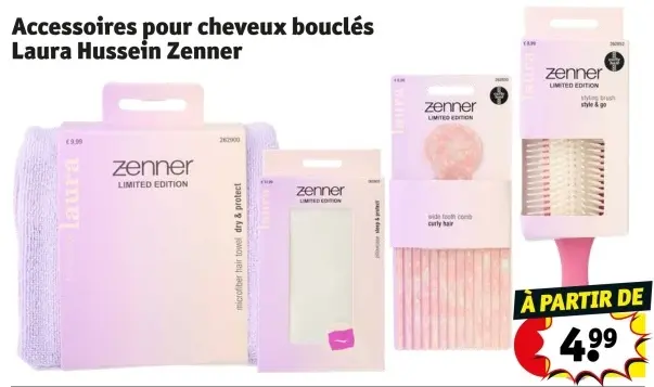 Offre: Accessoires pour cheveux bouclés Laura Hussein