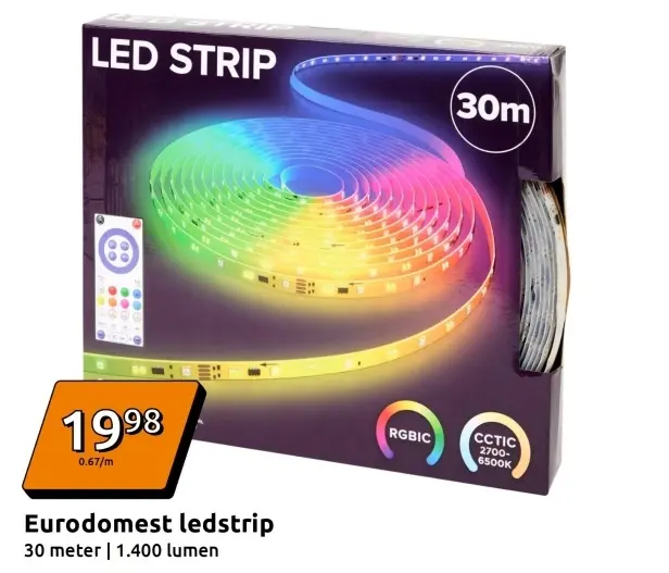 Aanbieding: Eurodomest ledstrip