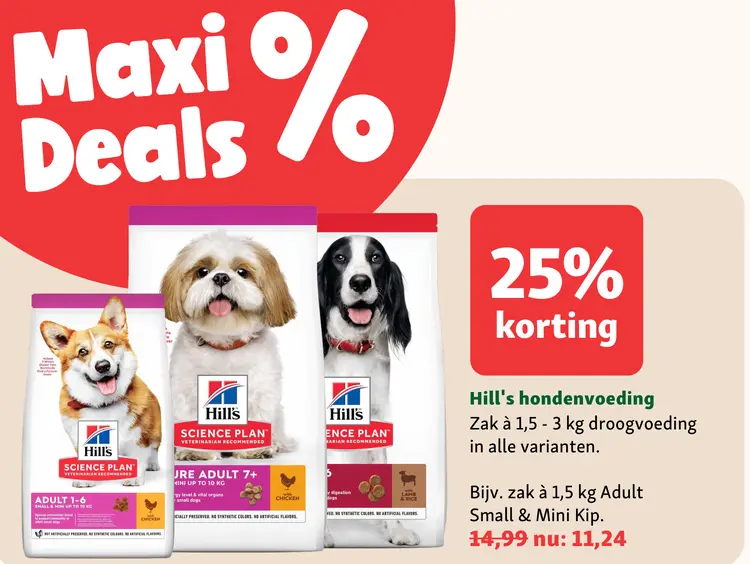 Aanbieding: Hill's hondenvoeding