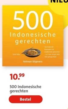 Aanbieding: 500 Indonesische gerechten