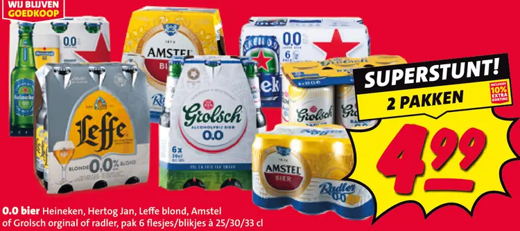 Aanbieding: 0.0 bier
