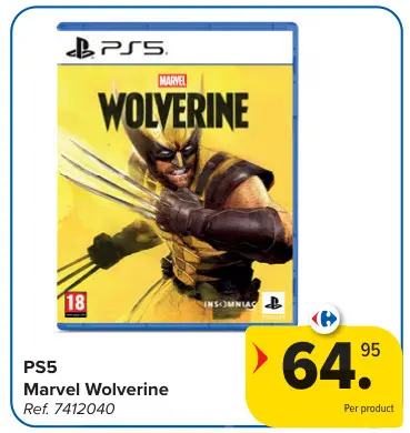 Promotie: Marvel Wolverine PS5
