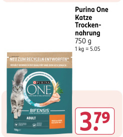 Aanbieding: Purina One Katze Trocken-nahrung