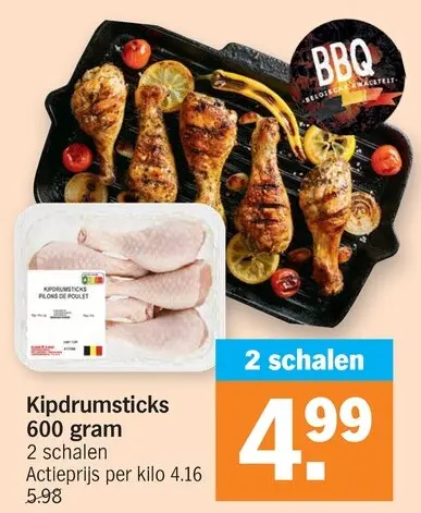 Promotie: Kipdrumsticks 600 gram