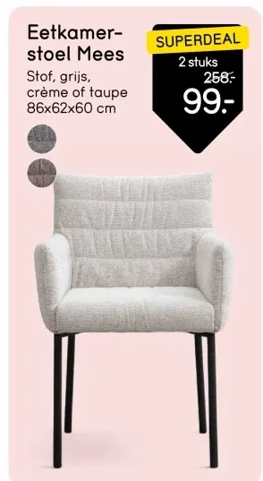 Aanbieding: Eetkamerstoel Mees