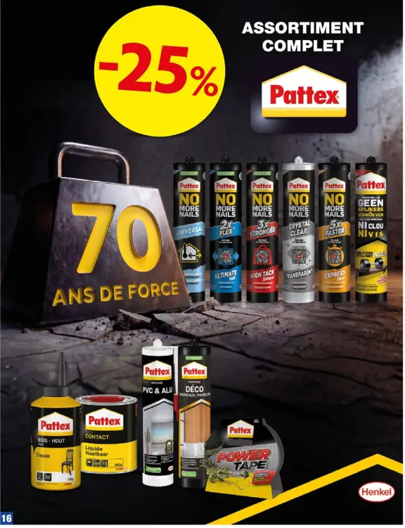 Offre: Pattex Assortiment Complet