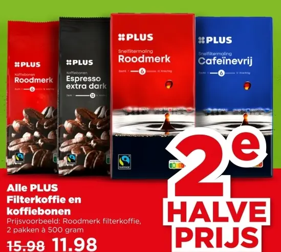 Aanbieding: Filterkoffie en koffiebonen