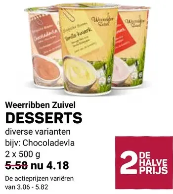 Aanbieding: Desserts