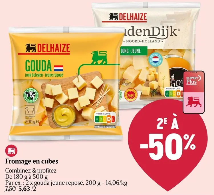 Offre: Fromage en cubes