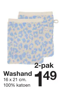 Promotie: Washand