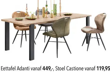 Aanbieding: Eettafel Adanti