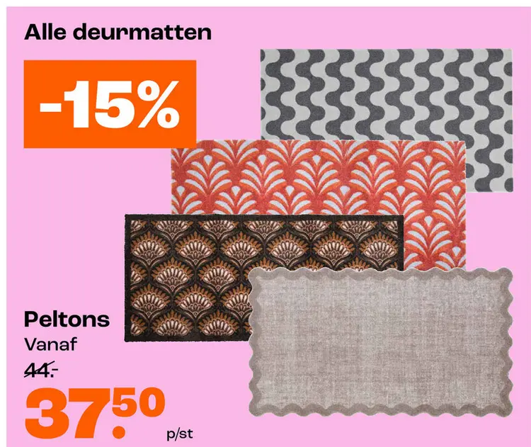 Promotie: Alle deurmatten