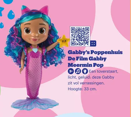 Aanbieding: Gabby's Poppenhuis De Film Gabby Meermin Pop