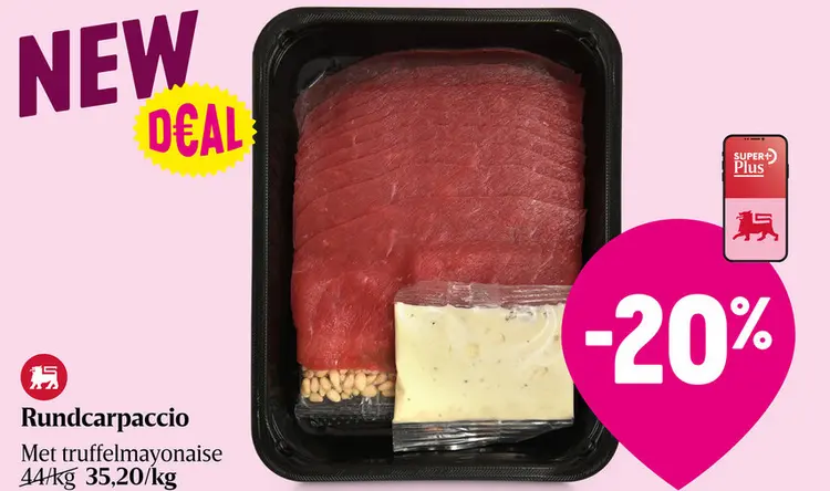 Promotie: Carpaccio | Truffelsaus