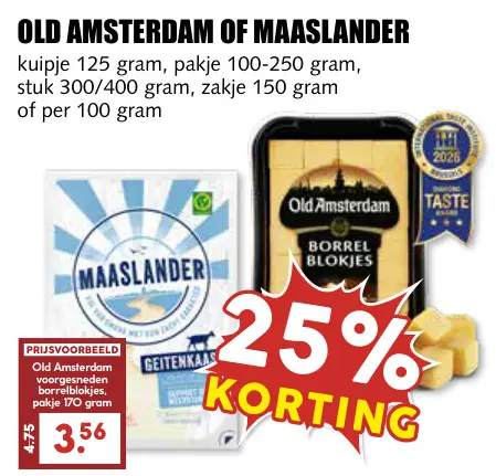 Aanbieding: Old Amsterdam of Maaslander