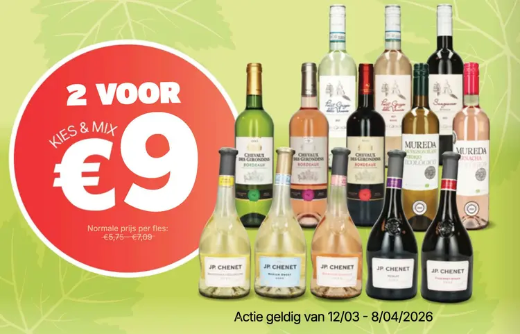 Promotie: Wijn