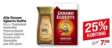 Aanbieding: Alle Douwe Egberts Koffie
