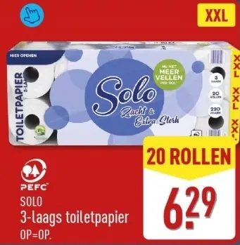 Aanbieding: 3-laags toiletpapier