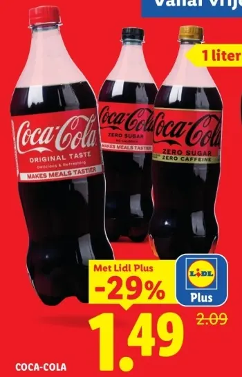 Aanbieding: Coca-Cola