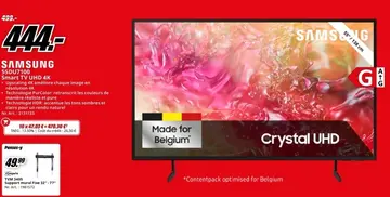 Offre: SAMSUNG 55DU7100 Smart TV UHD 4K