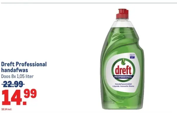 Aanbieding: Dreft Professional handafwas