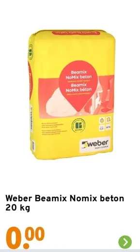 Aanbieding: Beamix Nomix beton